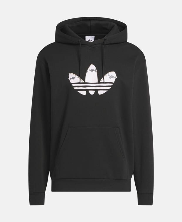 

Толстовка с капюшоном adidas, черный