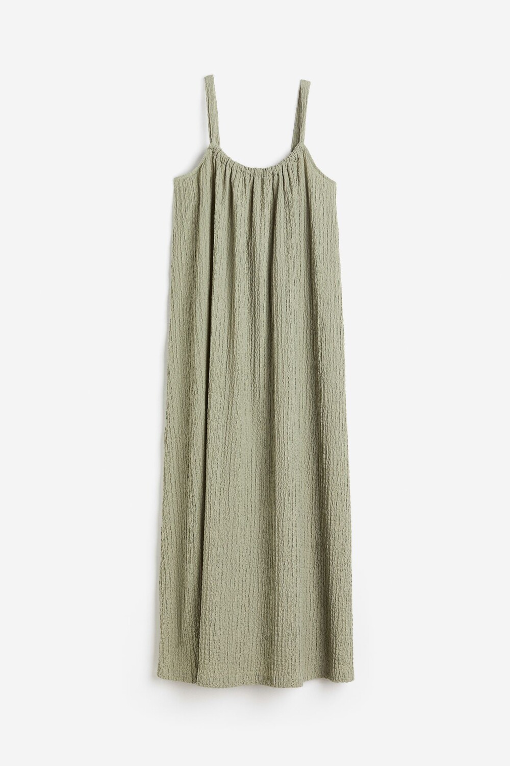 

Платье H&M Textured Jersey, зеленый