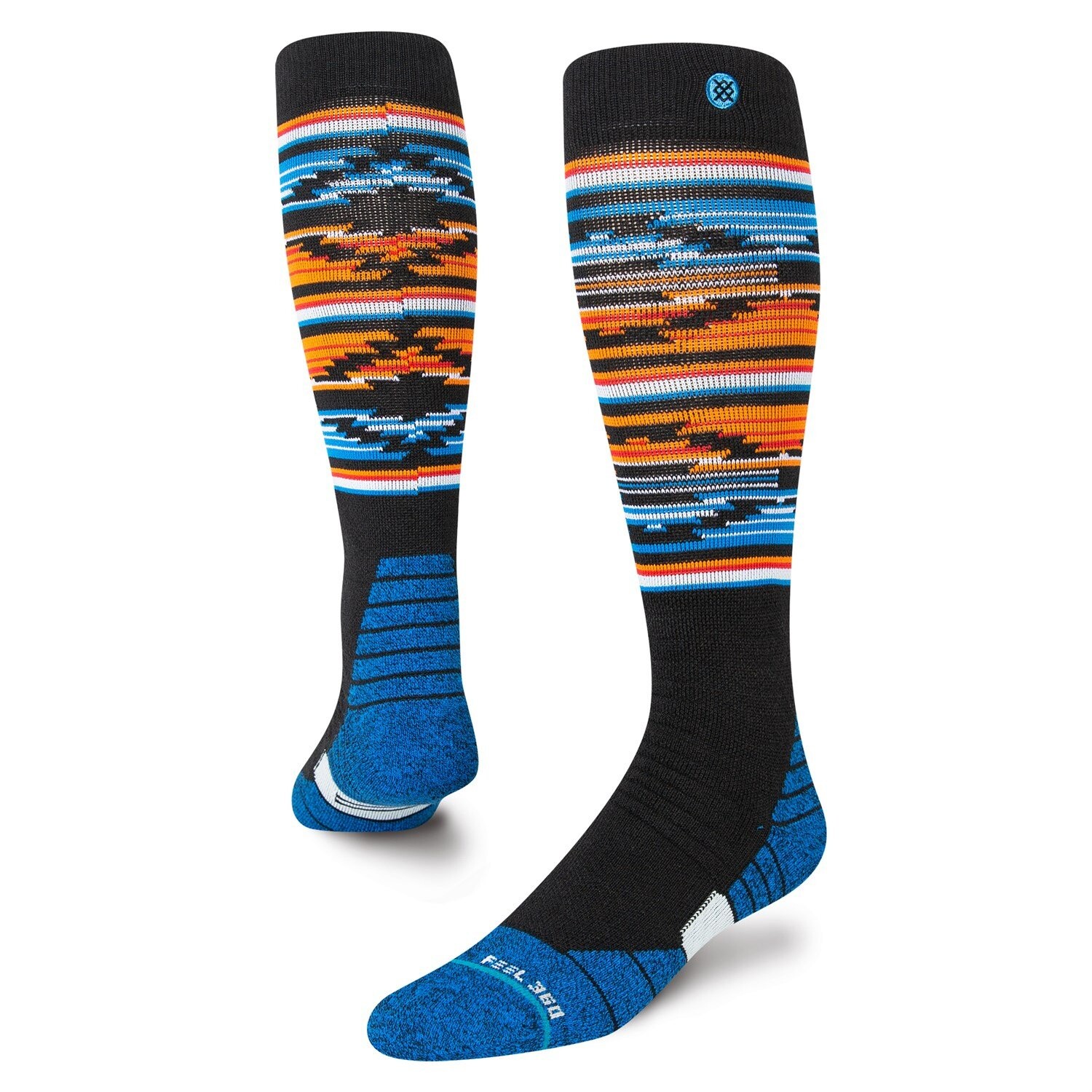 

Носки Stance Serape, синий / черный / желтый