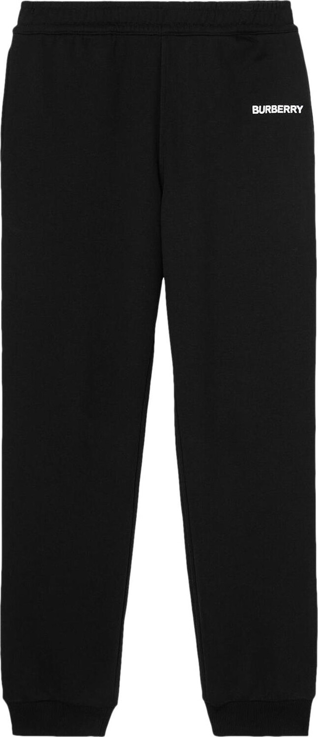 

Брюки Burberry Logo Print Track Pants 'Black', черный
