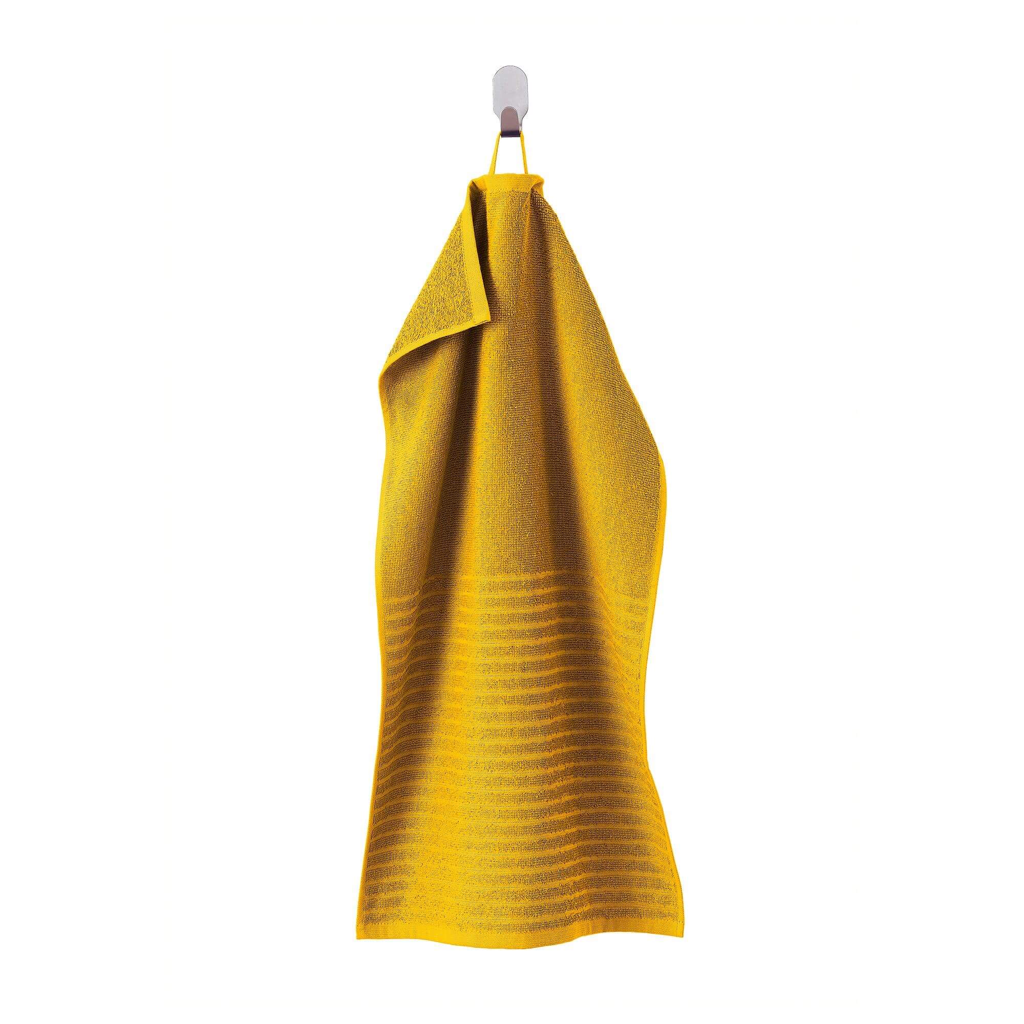 Полотенце для рук IKEA Vågsjön 40x70 см, желтый полотенце для рук домашнее милое впитывающее кухонное полотенце полотенце для ленивой тряпки салфетка однотонное детское полотенце для