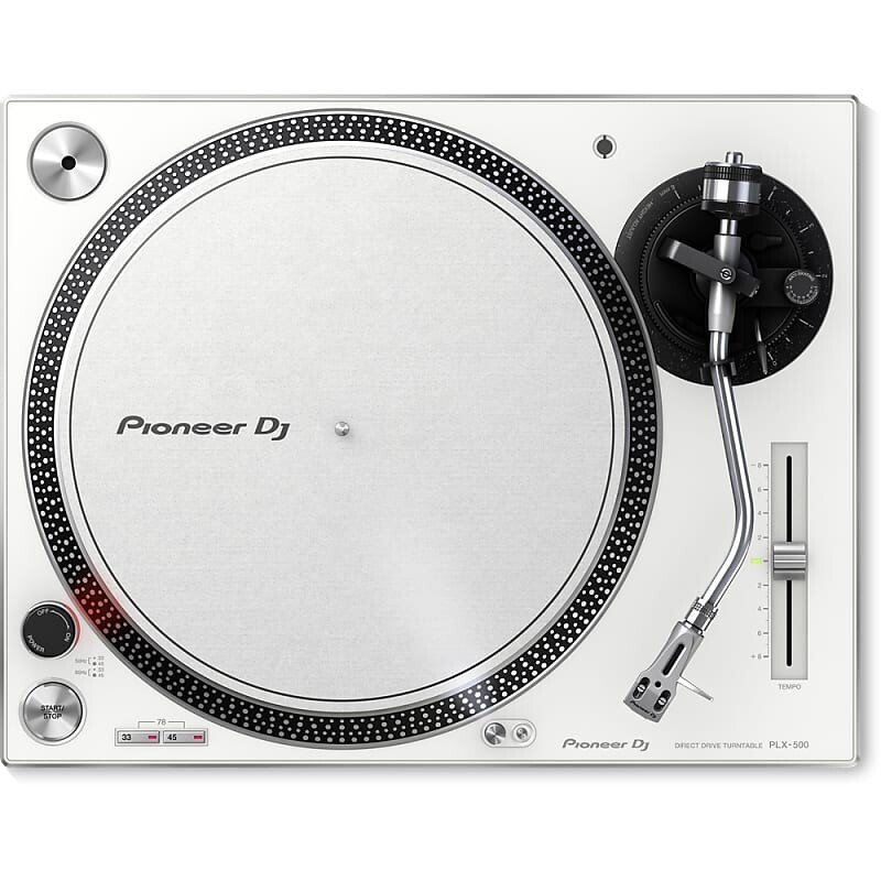 

DJ проигрыватель Pioneer PLX-500 с прямым приводом - белый PLX-500-W