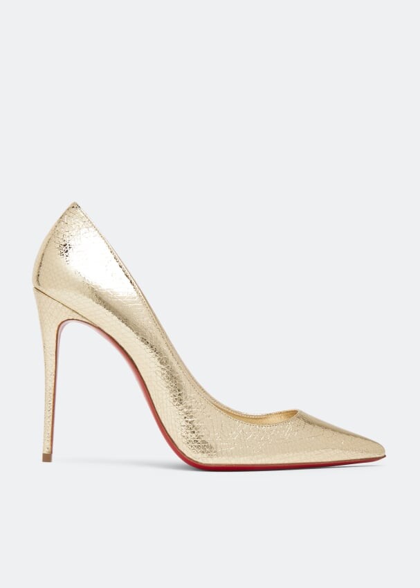 

Туфли CHRISTIAN LOUBOUTIN Kate 100 pumps, золотой