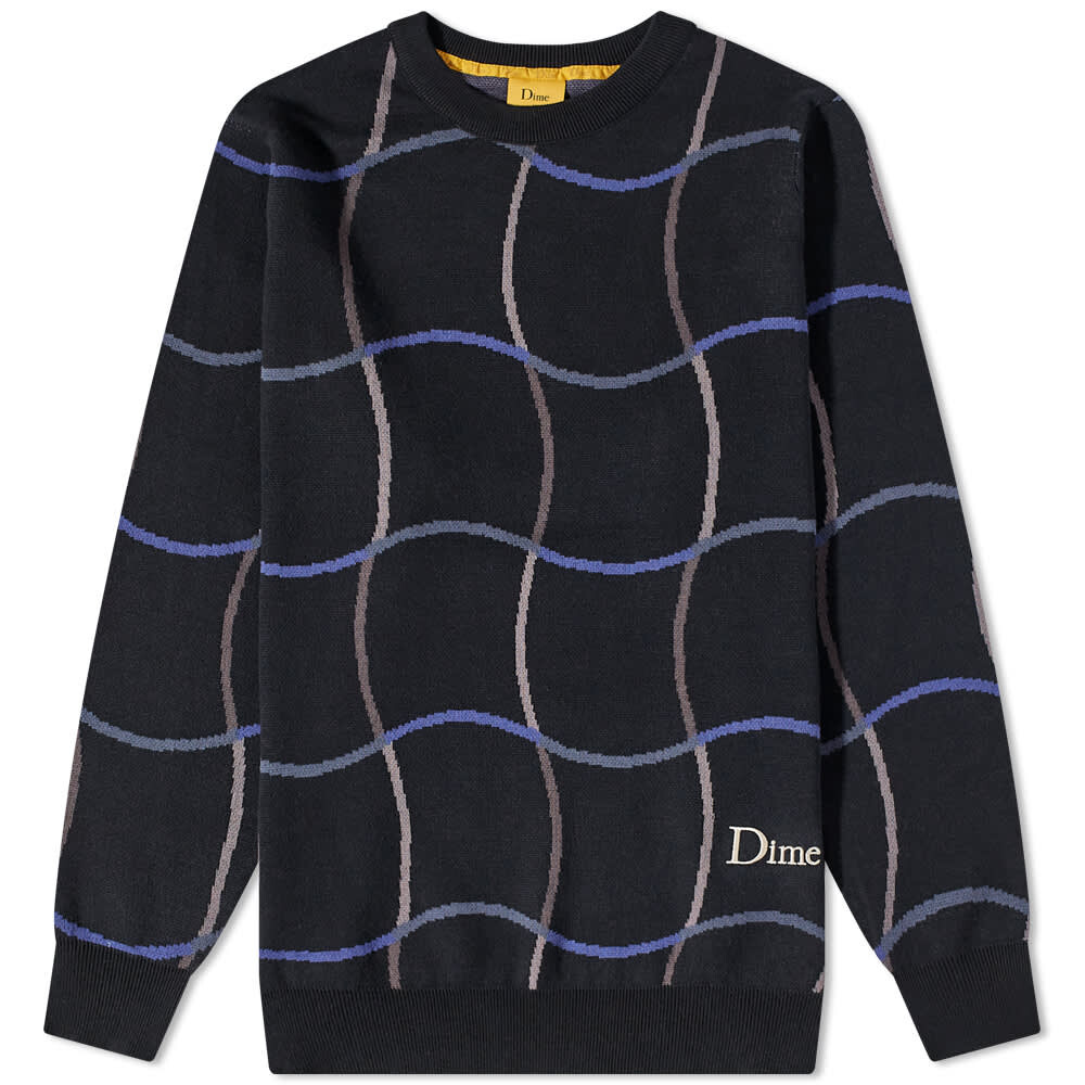 

Джемпер Dime Wave Crew Knit, Черный