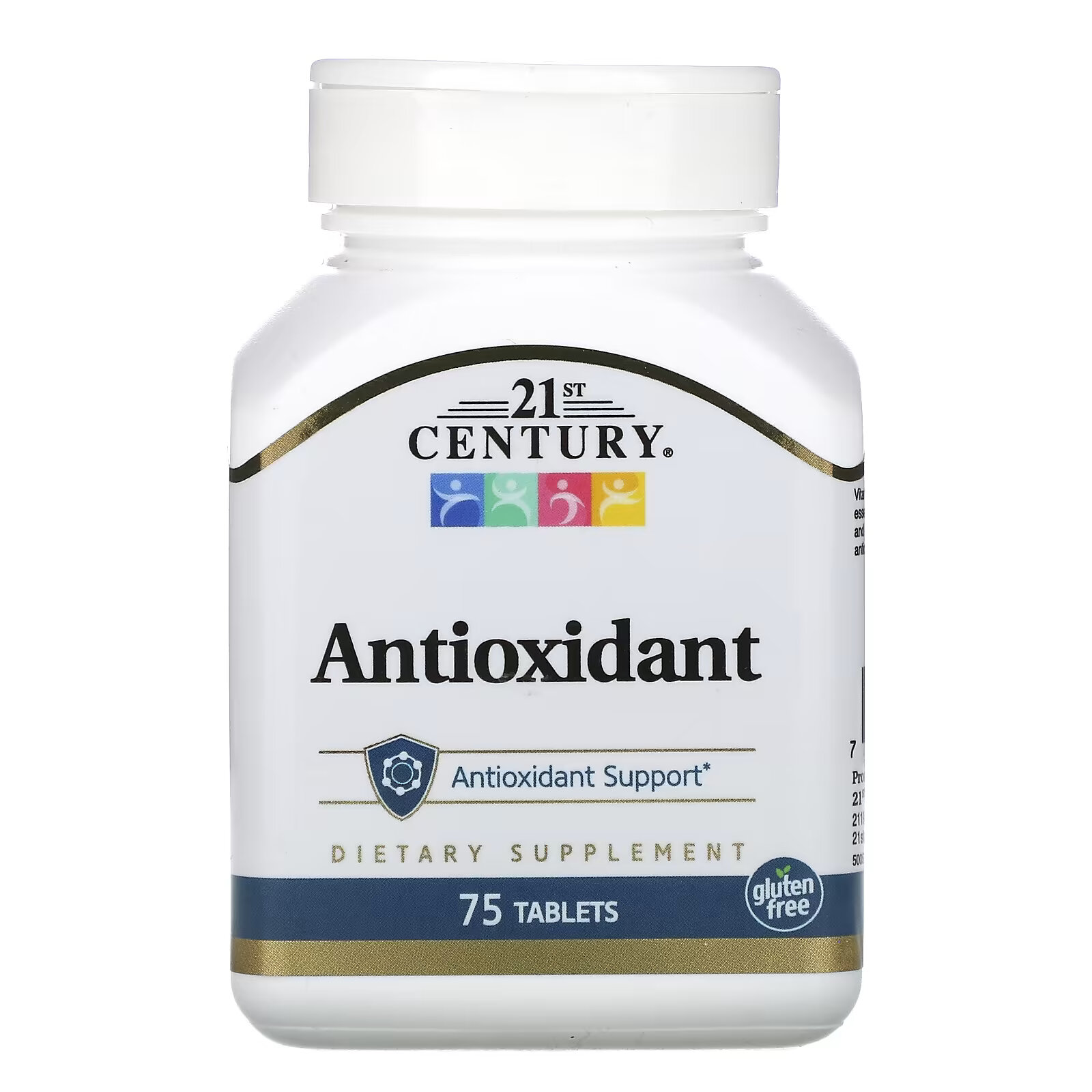 21st Century, антиоксидант, 75 таблеток 21st century аминокислоты для ежедневного приема 120 таблеток