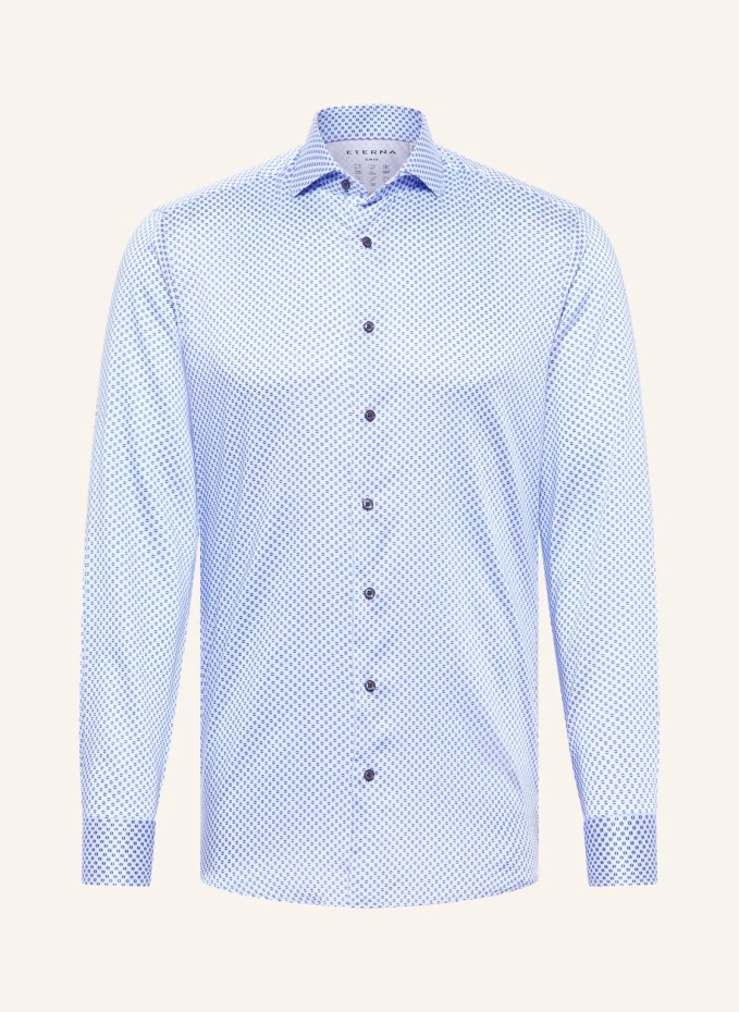 

Рубашка slim fit Eterna, синий
