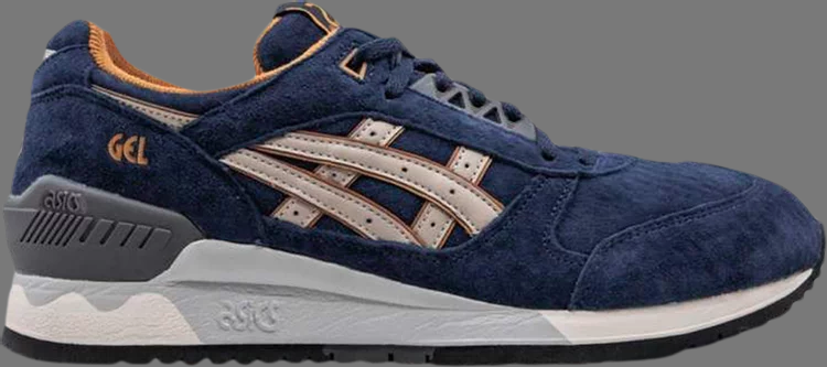 Кроссовки gel respector 'navy' Asics, синий - фото