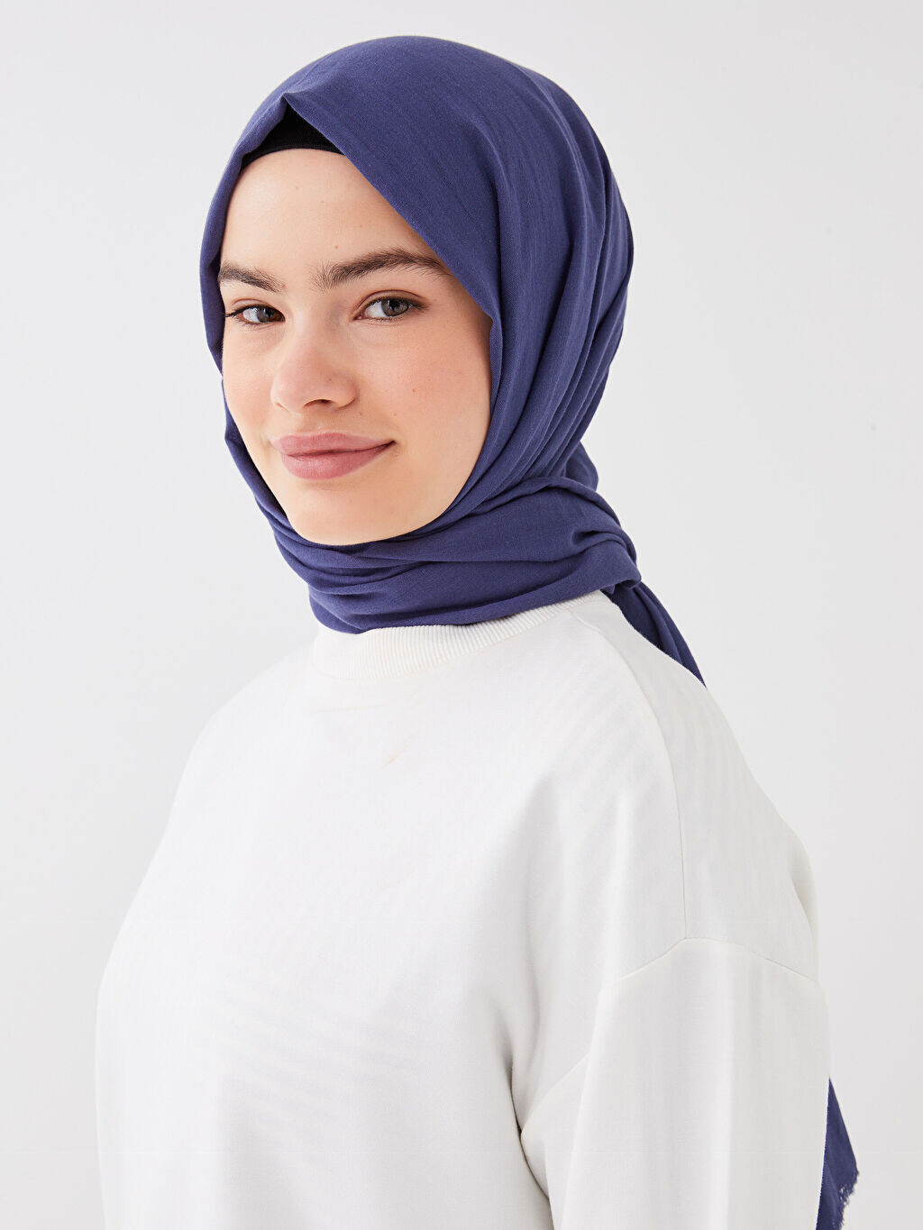 

Однотонная Женская шаль LCW Modest