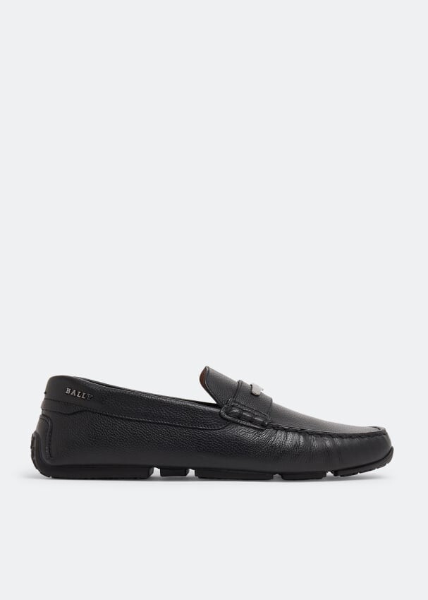 

Лоферы BALLY Pivial slip-on loafers, черный