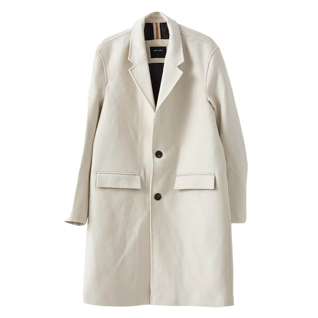

Пальто LCW Vision Casual Fit Jacket Collar, экрю, Серый