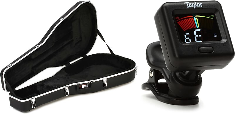 

Gator Deluxe ABS Mold Case - Комплект акустической гитары Dreadnought с цифровым клип-тюнером Taylor Gator + Taylor GC-Dread=1 1200=1