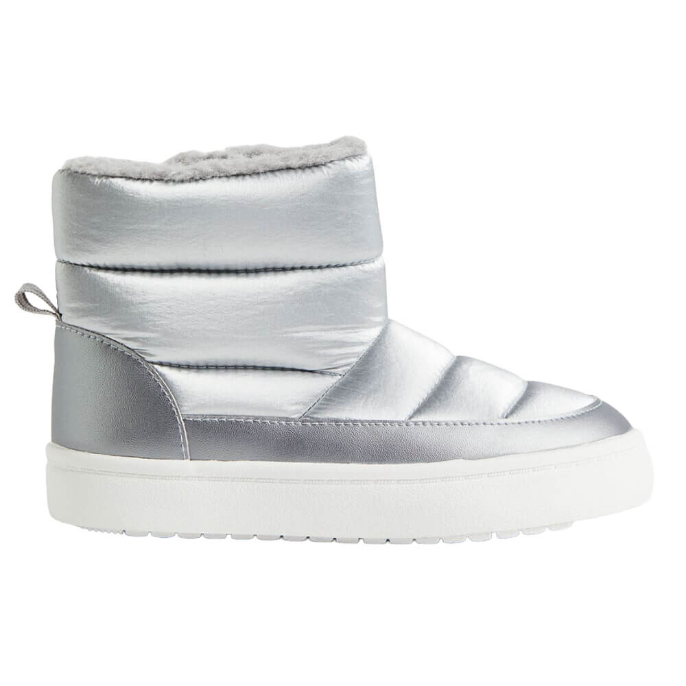

Дутики H&M Thermolite, серебристый/белый