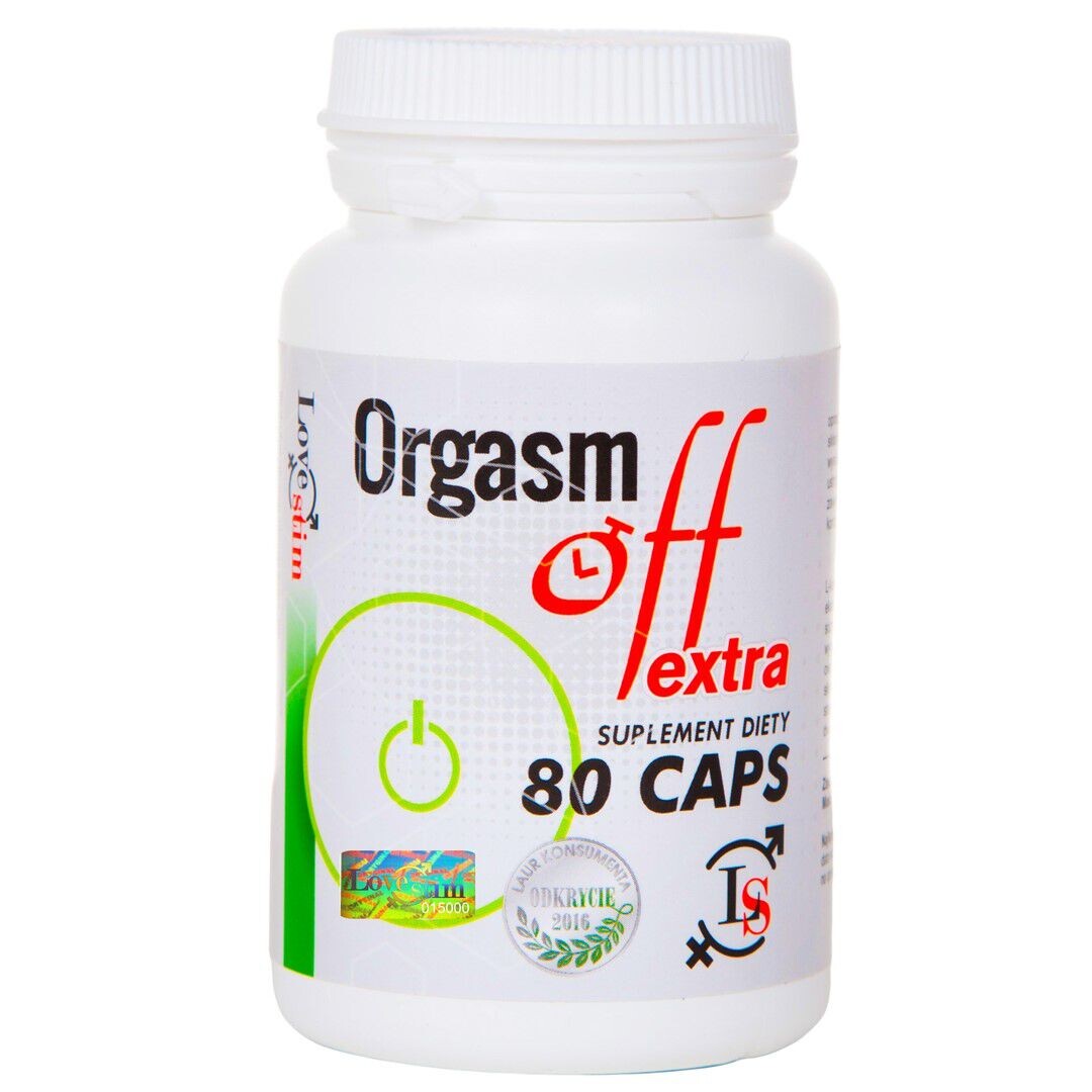 

Love Stim Orgasm Off Extra биологически активная добавка для задержки эякуляции, 80 капс./1 уп.