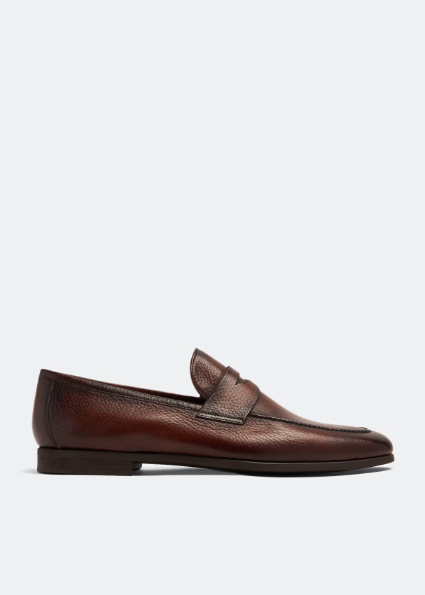 

Лоферы Magnanni Leather, коричневый