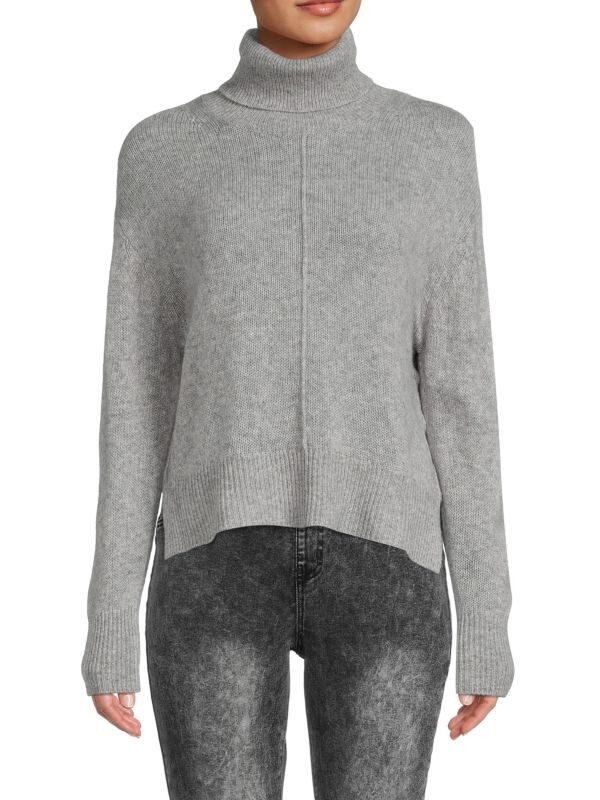 

Кашемировый свитер с высоким воротником Saks Fifth Avenue Flannel