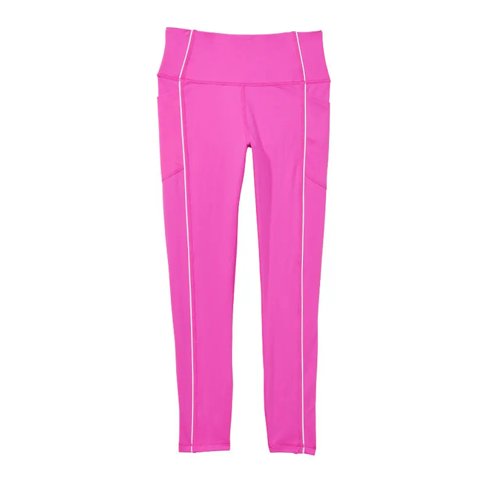

Леггинсы спортивные Victorias Secret Core Essential Pocket, ярко-розовый