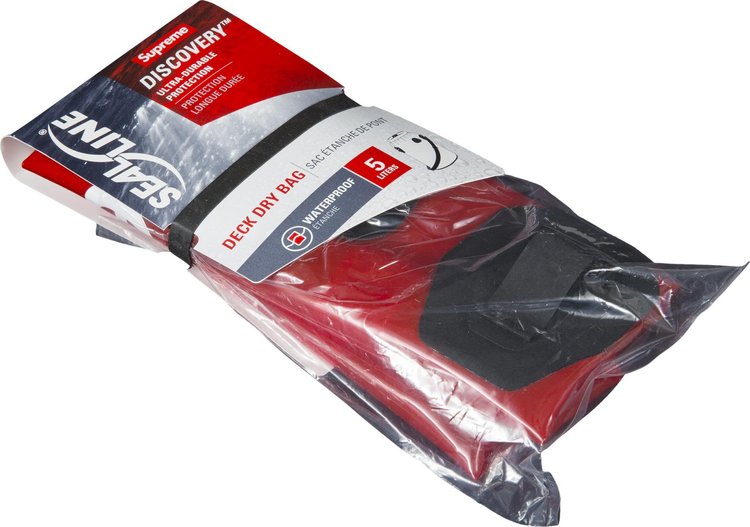цена Сумка Supreme Sealline Discovery Dry Bag - 5L Red, красный