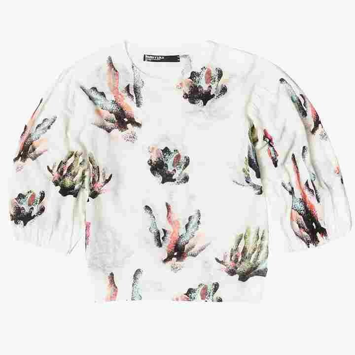 

Джемпер Bimba Y Lola Coral Print, мультиколор