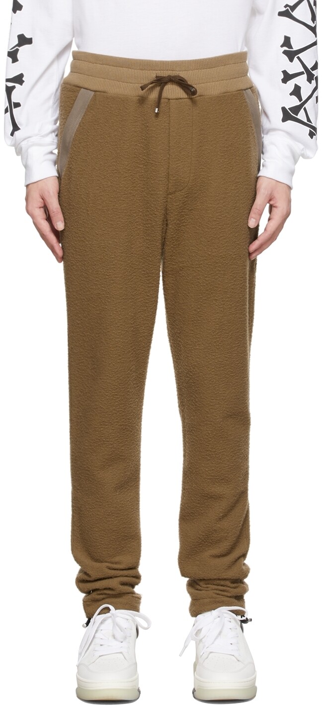 

Коричневые шерстяные спортивные брюки AMIRI