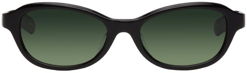 

Черно-зеленые солнцезащитные очки Priest FLATLIST EYEWEAR