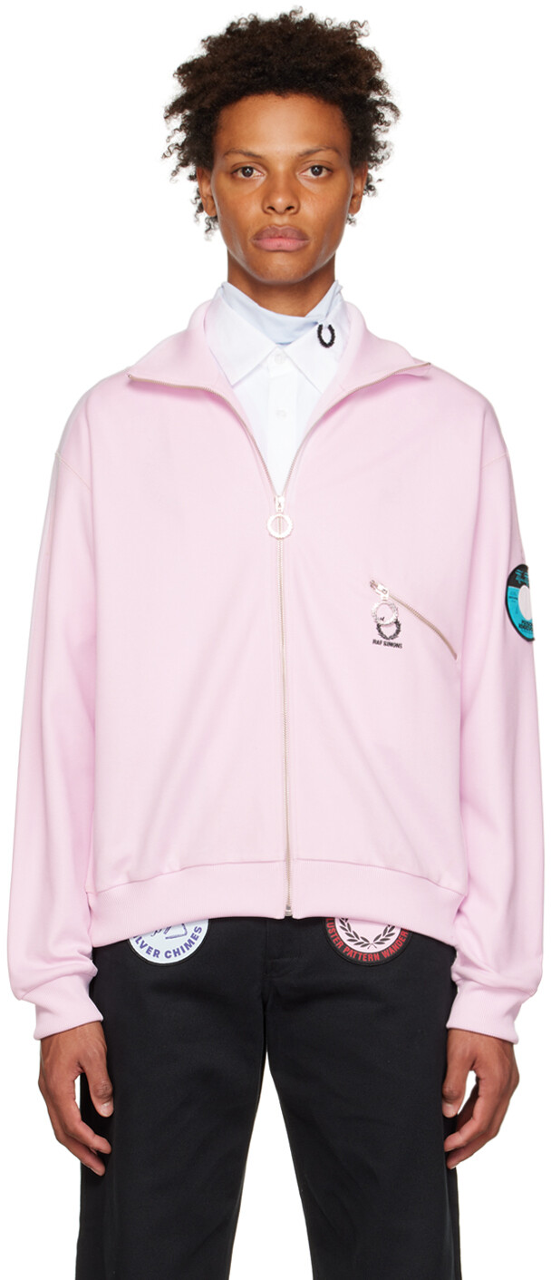 

Розовый свитшот Fred Perry Edition Raf Simons