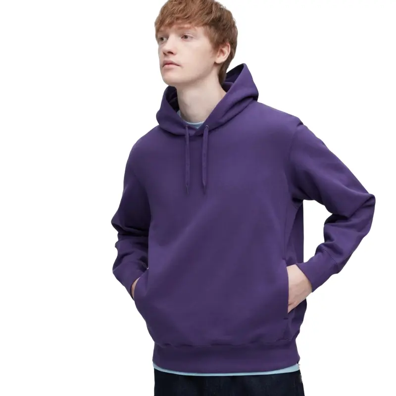 

Толстовка Uniqlo Sweat Hoodie, фиолетовый