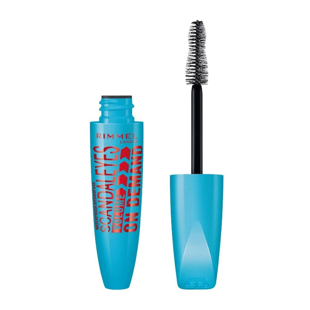 Rimmel ScandalEyes Volume On Demand Водостойкая Тушь для Ресниц Черный 12мл rimmel london scandaleyes volume on demand buildable тушь для ресниц черная 12 мл