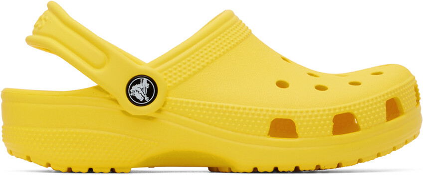 

Желтые классические сабо Crocs