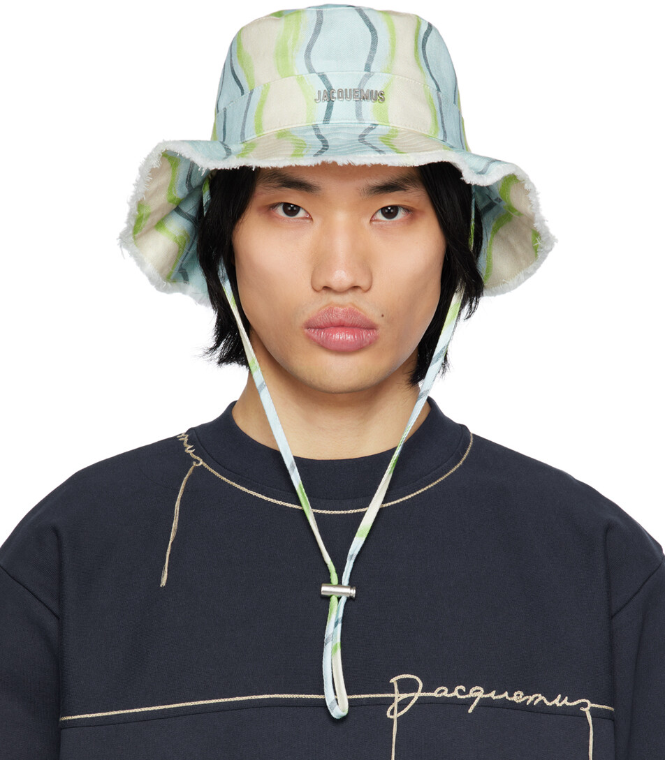 

Зеленая панама Le Raphia 'Le Bob Artichaut' Jacquemus