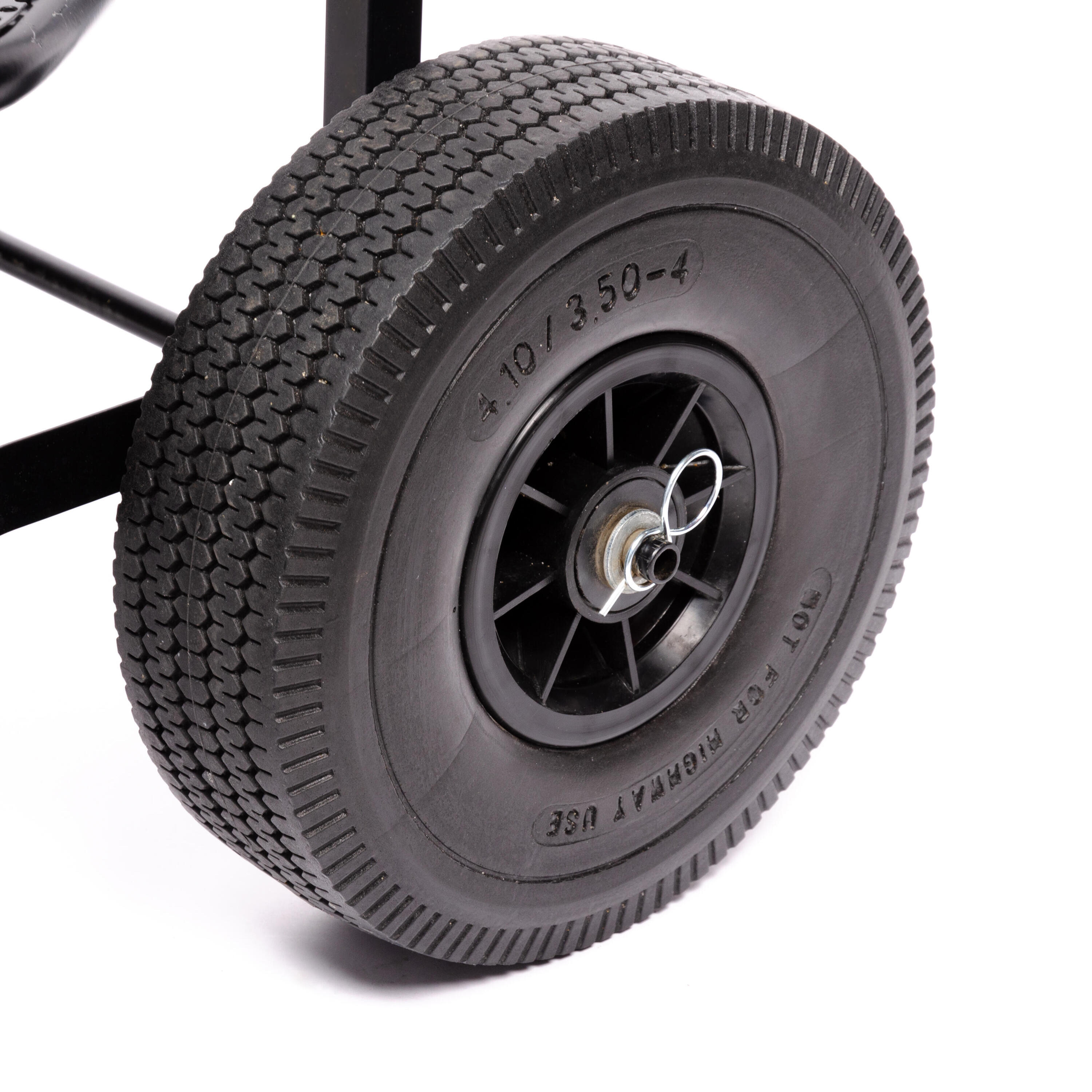 запасное колесо одинарной тележки для гольфа inesis 26 см Запасное колесо для тележки Caperlan