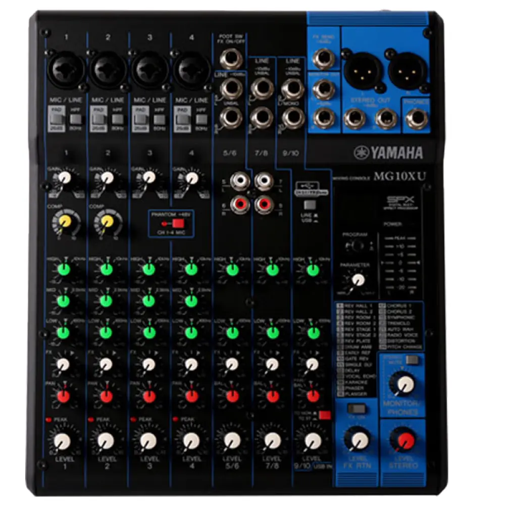 

Аналоговый микшер Yamaha MG10XU