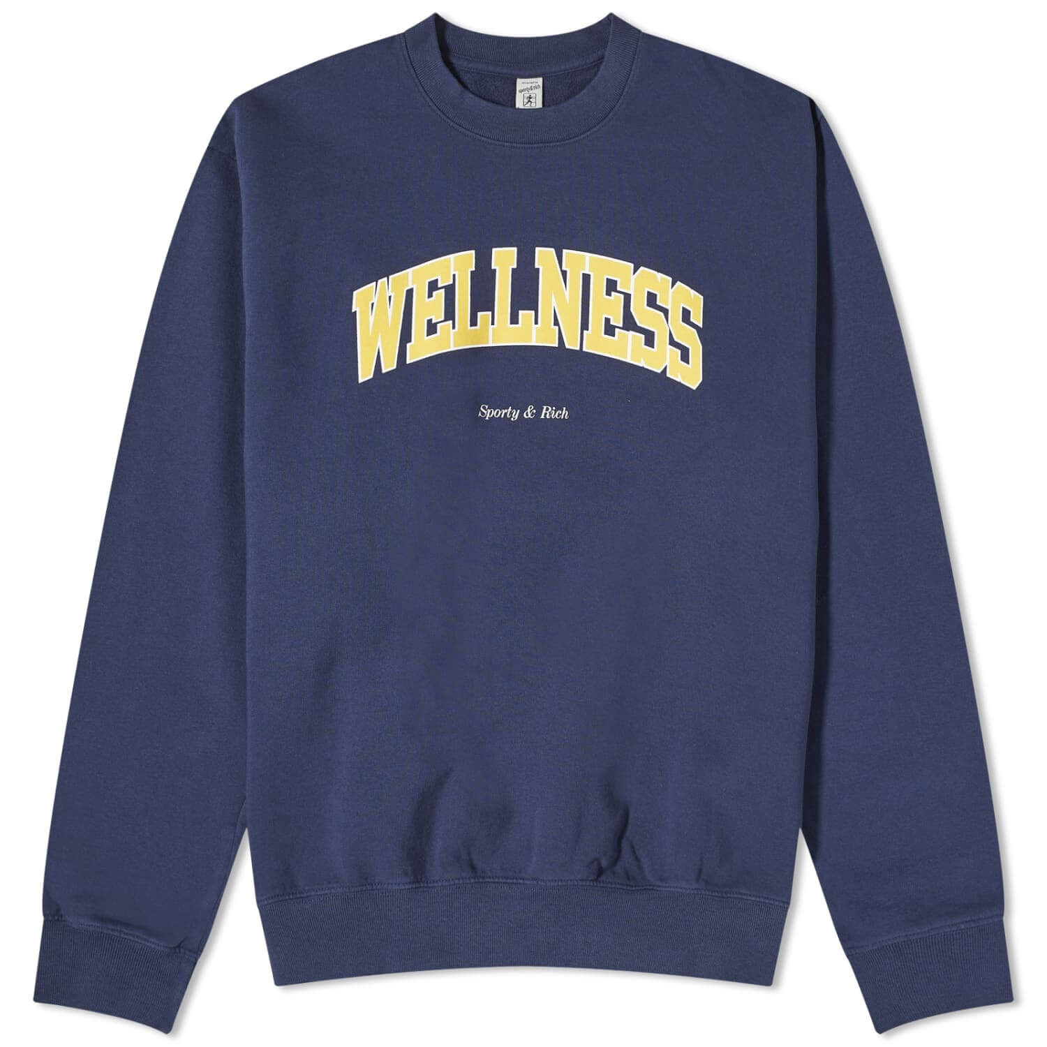 

Свитшот Sporty & Rich Wellness Ivy Crew, темно-синий