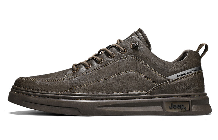 

Кроссовки Jeep Skateboarding Shoes Men Low-top Khaki, хаки