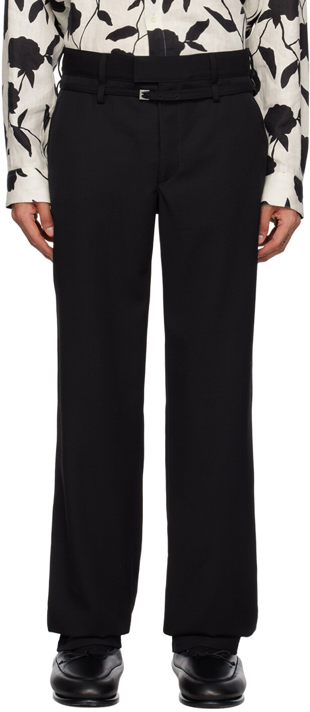 

Черные брюки Le Chouchou Le Pantalon Disgreghi Jacquemus, Черный