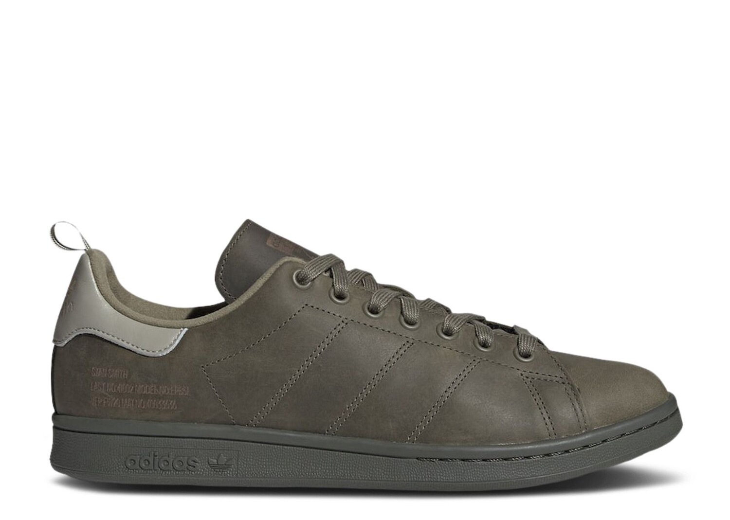 Кроссовки adidas Stan Smith 'Winterized Pack - Raw Khaki', зеленый