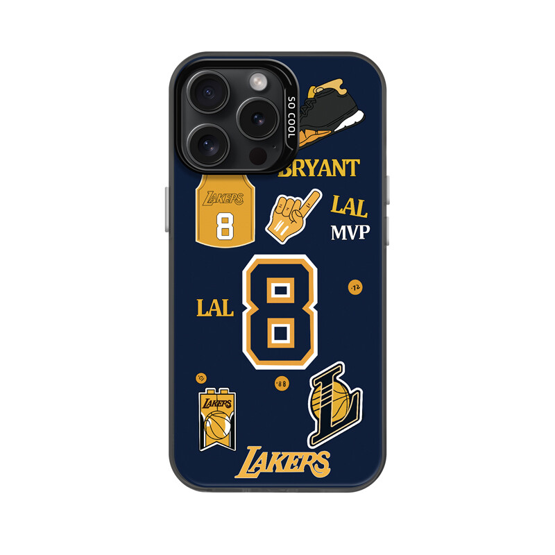 

Чехол для телефона Taowantong Tao Wantong, IMD-Blue Lakers No. 8 Kobe Bryant jersey