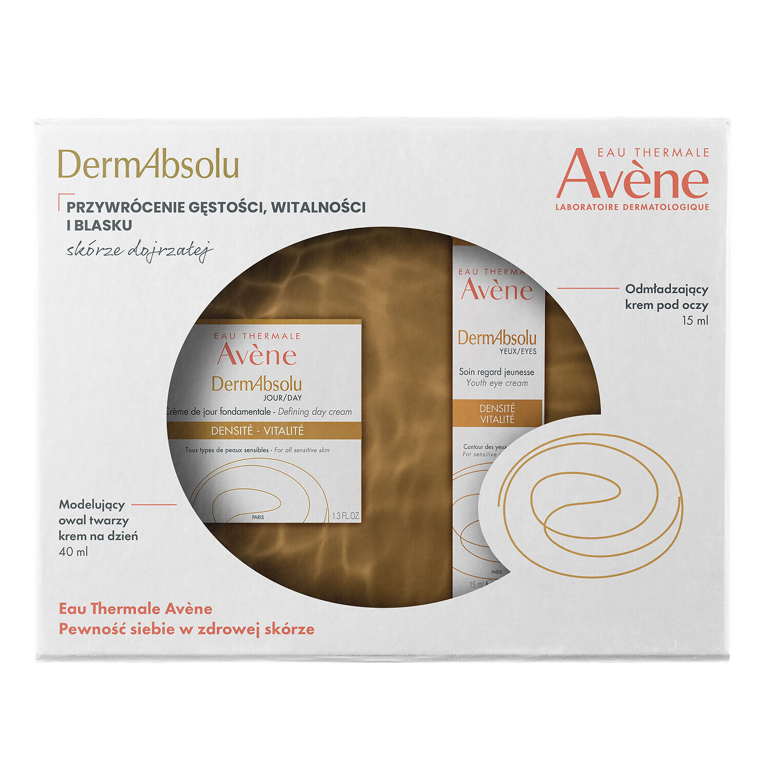 

Набор: дневной крем для лица Avène Dermabsolu, 15 мл