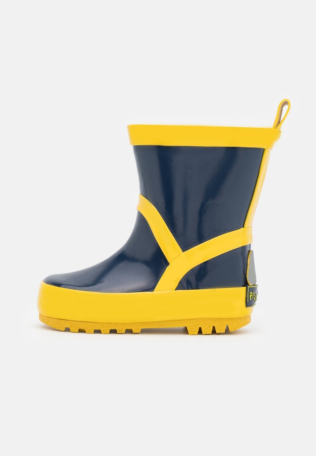 

Сапоги резиновые Unisex Playshoes, цвет marine/gelb
