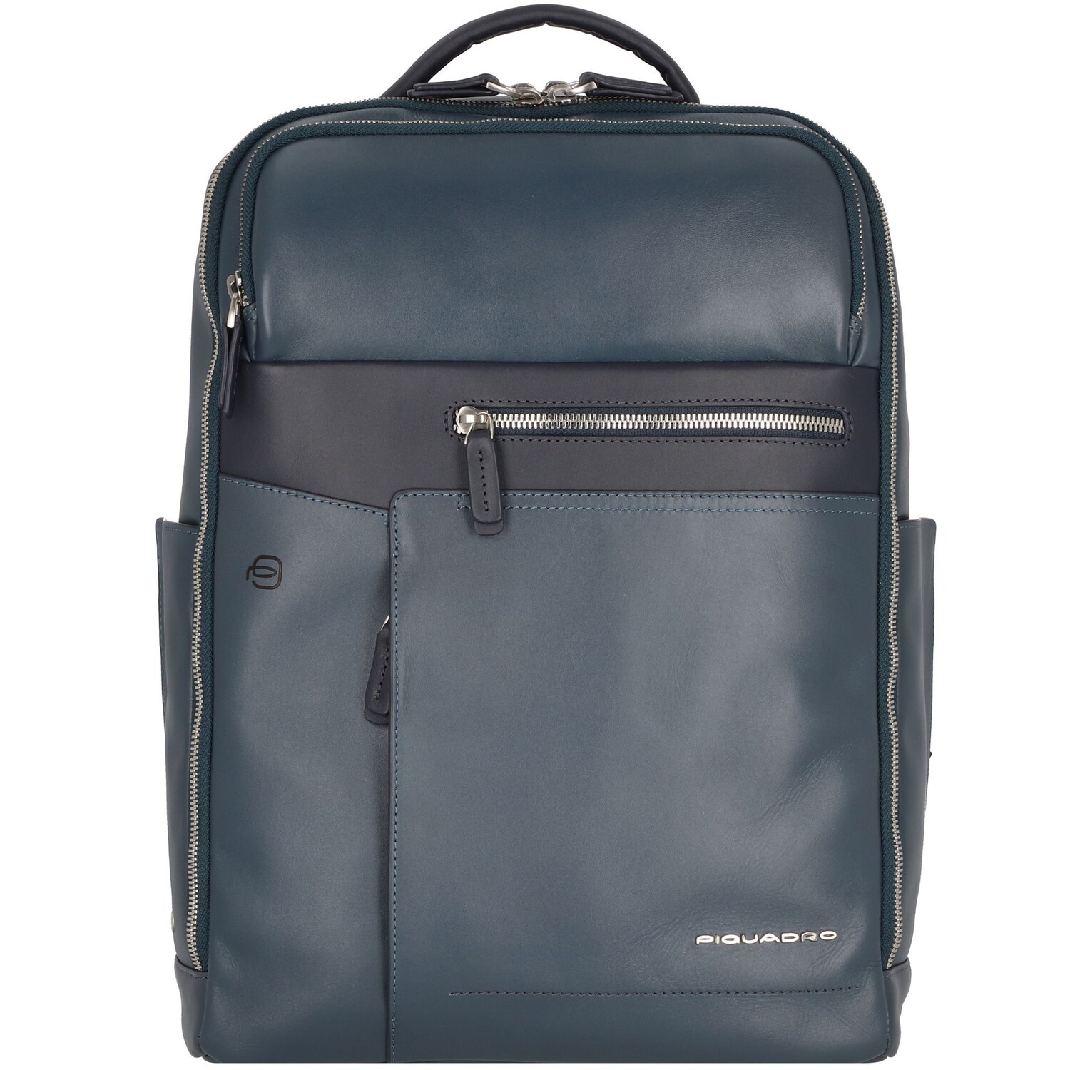 

Рюкзак Piquadro Cary Leder 40 cm Laptopfach, темно синий