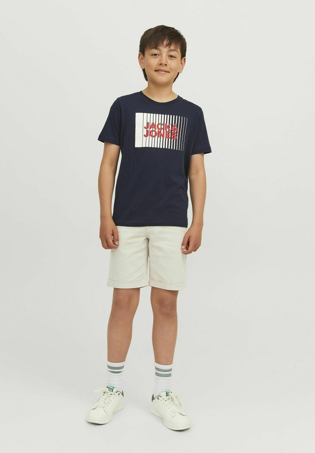 

Джинсовые шорты LEINEN Jack & Jones Junior, цвет moonbeam