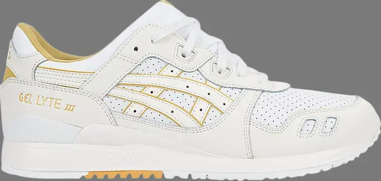 

Кроссовки gel lyte 3 'white cream' Asics, белый