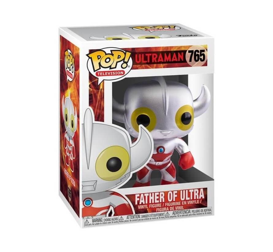 Фигурка Funko POP! Ultraman - Father of Ultra bandai original candy toy ultraman fw monster gomora tiga ultraman q version anime action figures collectibles toys kids gifts
