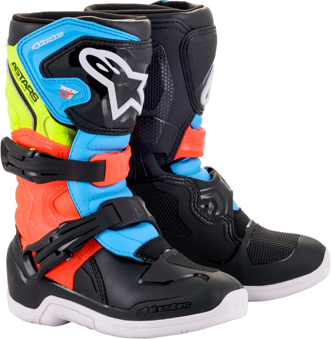 

Детские мотокросс сапоги Alpinestars Tech 3S, черный/желтый/красный