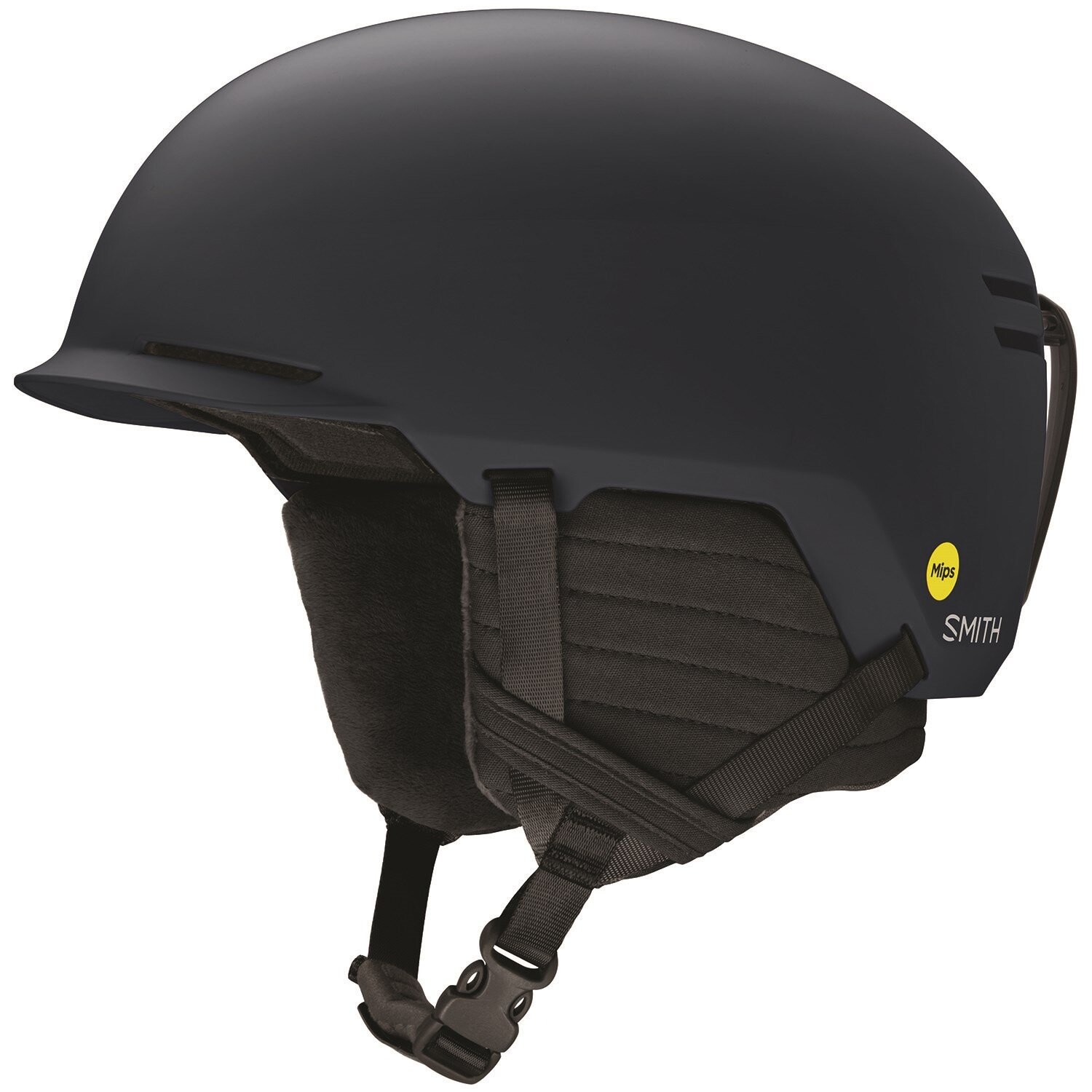 

Шлем круглый контурный Smith Scout MIPS, темно - синий