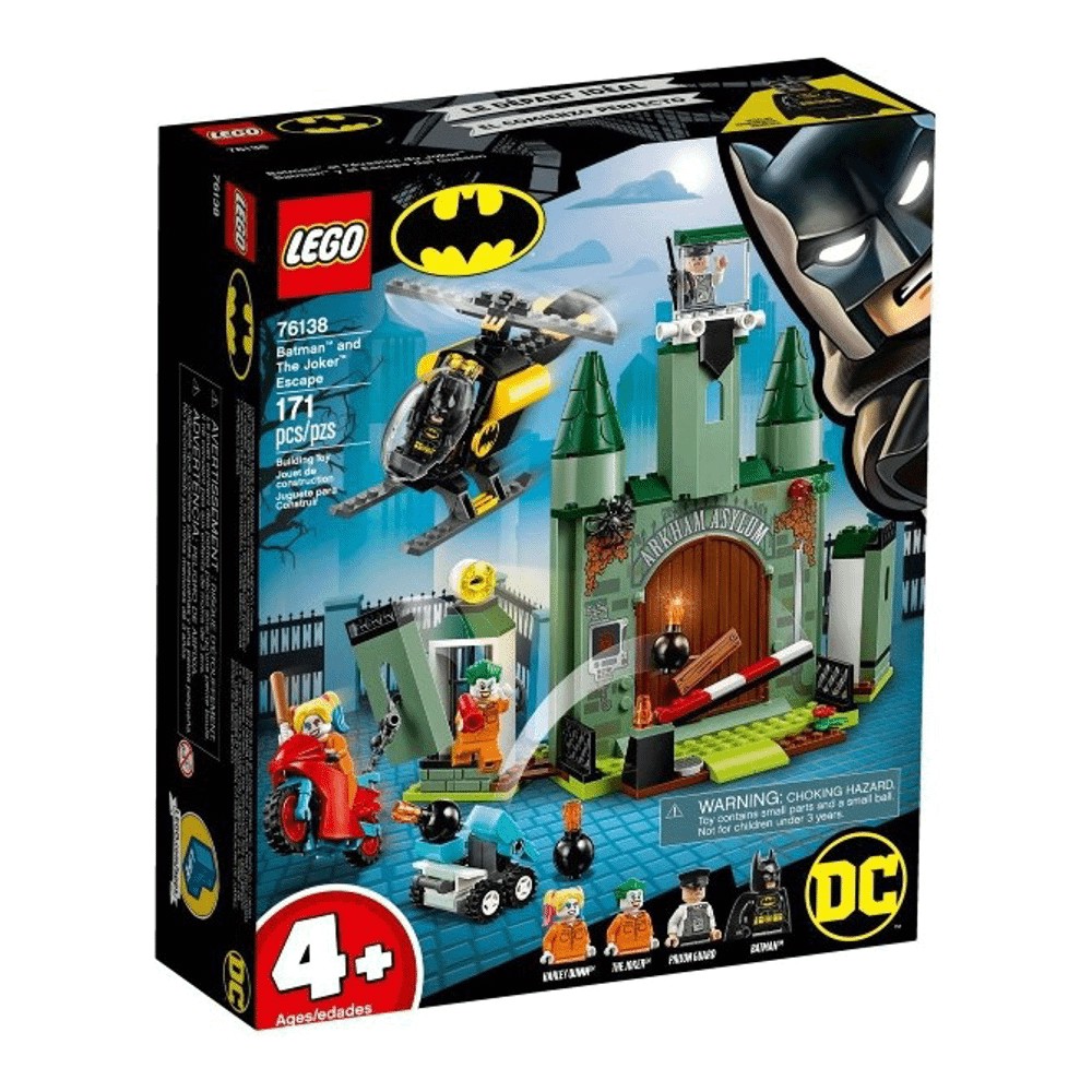 Конструктор LEGO Super Heroes 76138 Джокер в бегах и Бэтмен
