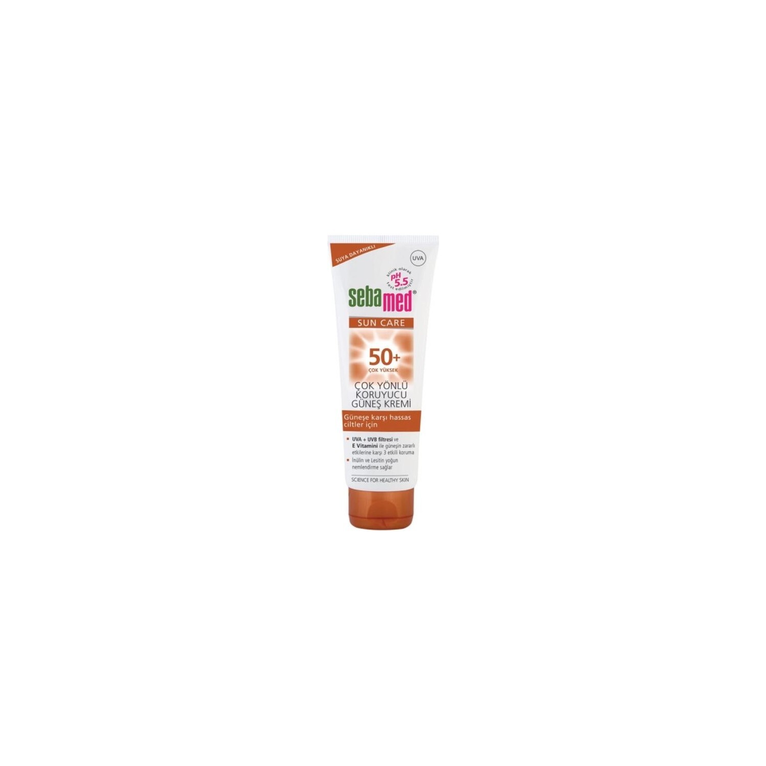 

Солнцезащитный крем Sebamed Sun SPF 50 + , 75 мл
