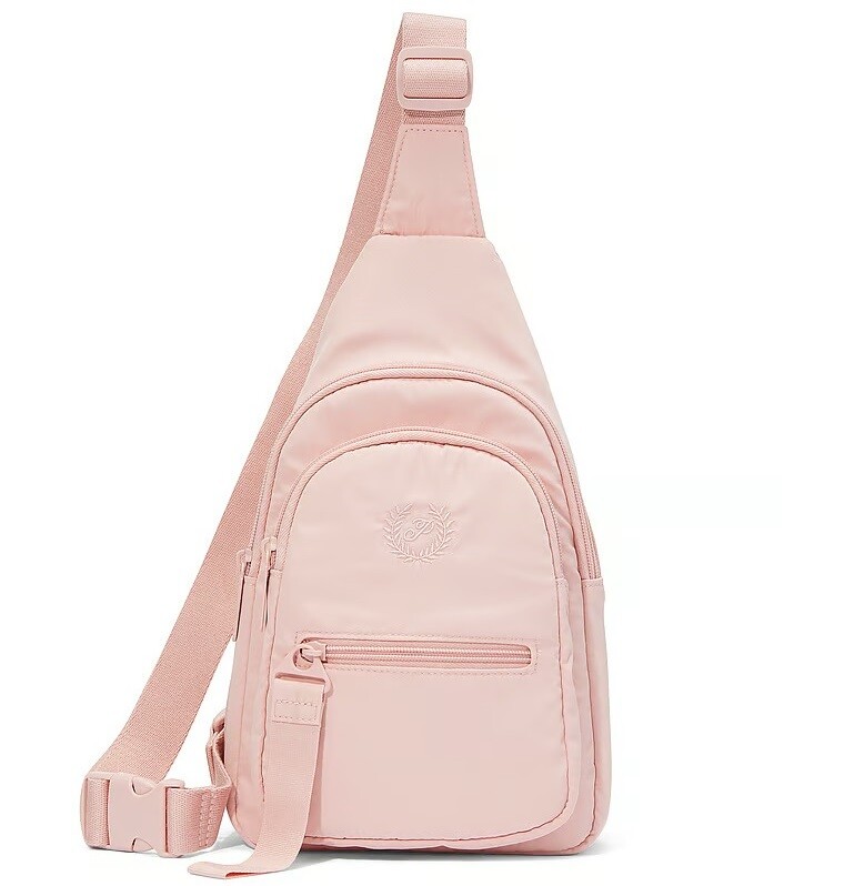 

Рюкзак Pink Nylon Sling, розовый