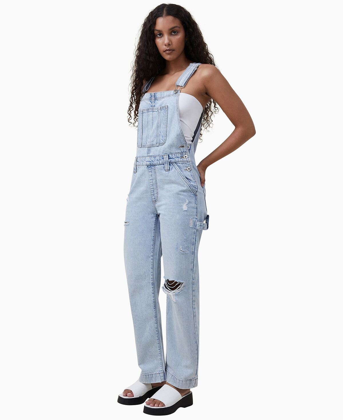 

Женские прямые джинсы в стиле милитари COTTON ON, мульти