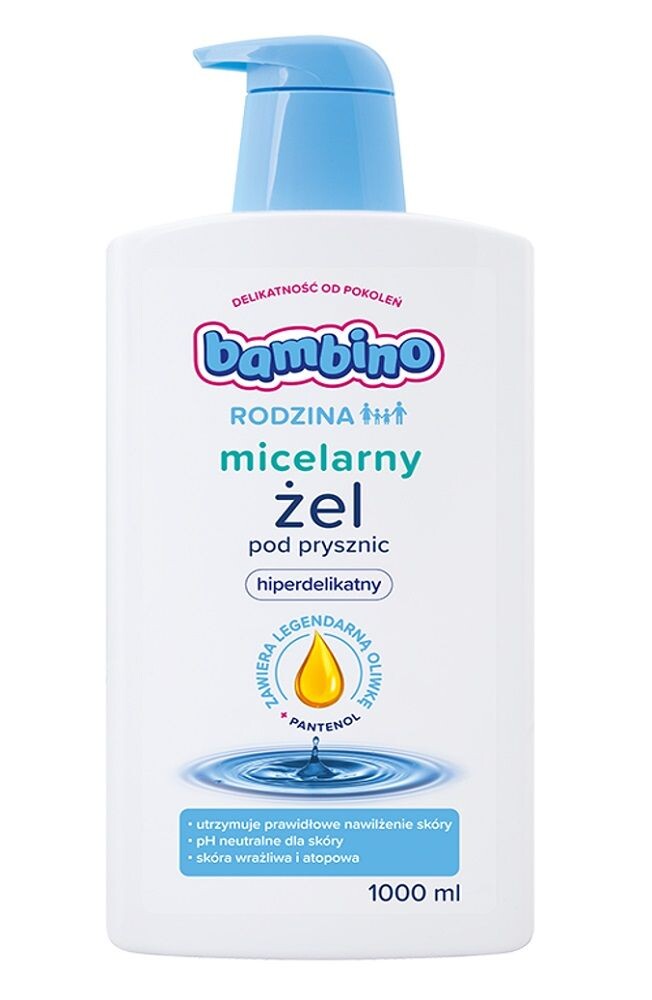 

Bambino Rodzina Hiperdelikatny гель для душа и ванны, 1000 ml