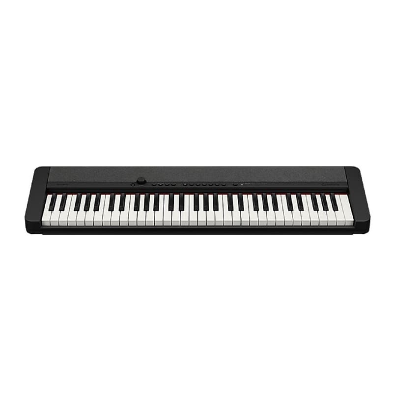 Casio Casiotone CT-S1 61-клавишная портативная клавиатура с сенсорным откликом (черная) Casio Casiotone 61-Key Touch Response Portable Keyboard, Black (CT-S1BK) синтезатор casio ct s195 black